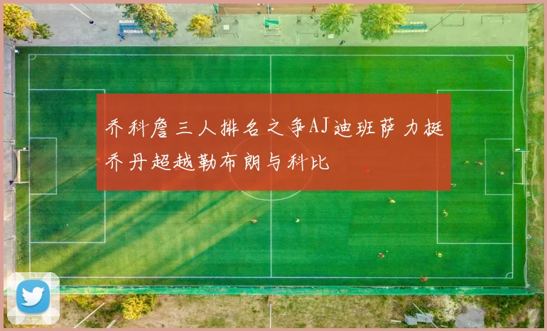 乔科詹三人排名之争AJ迪班萨力挺乔丹超越勒布朗与科比